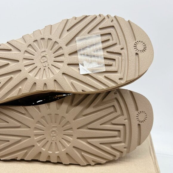 UGG Ultra Mini Classic 1116109 Women's Boots Chestnut Suede Crystal US 11 - Picture 10 of 11